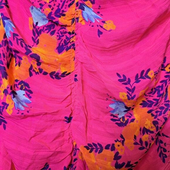 Tanya Taylor Falling Floral 100% Silk Virginia Dress Revolve Sz 2 MSRP $595 NWT - Picture 7 of 13